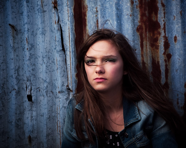 Portrait taken at the Lighting Essentials Workshop