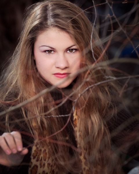 Portrait taken at the Lighting Essentials Workshop