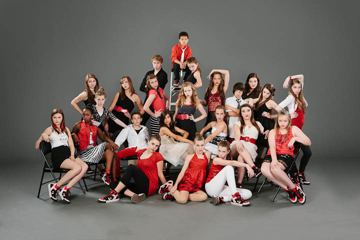 Dance team group photo